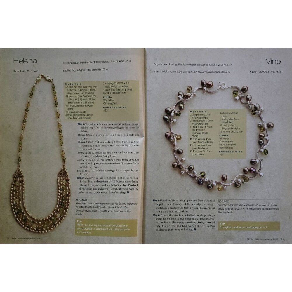 Stringing Magazine Fall 2005 150 Designs And How To Create Them - Picture 7 of 15